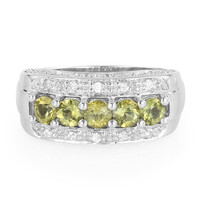 Anello in argento con Tormalina