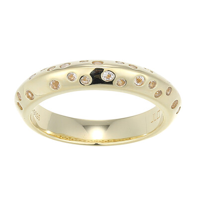 Anello in argento con Topazio Bianco (Adela Silber)
