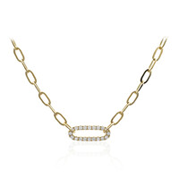 Collana in oro con Diamante I1 (H) (CIRARI)