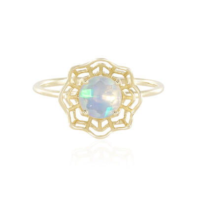Anello in oro con Opale di Welo (Ornaments by de Melo)
