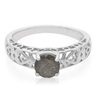 Anello in argento con Spectrolite