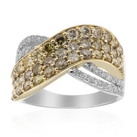 Anello in oro con Diamante Fancy SI2 (CIRARI)
