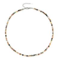 Collana in argento con Diaspro Oceano