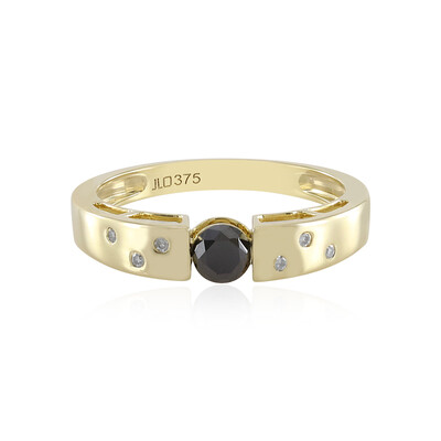 Anello in oro con Diamante Nero