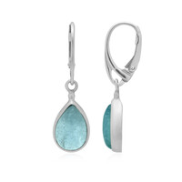 Orecchini in argento con Acquamarina