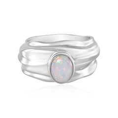 Anello in argento con Opale di Welo (de Melo)