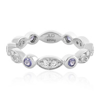 Anello in argento con Tanzanite