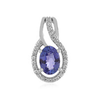 Ciondolo in argento con Tanzanite
