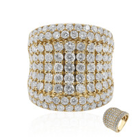 Anello in oro con Diamante I1 (H) (CIRARI)