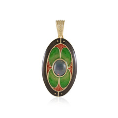 Ciondolo in argento con Opale Mezezo (Adela Silber)