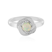 Anello in argento con Opale di Welo