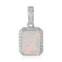 Ciondolo in argento con Opale di Welo