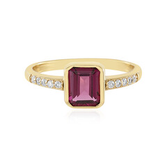 Anello in argento con Granato Malawi