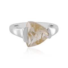 Anello in argento con Quarzo Rutilato