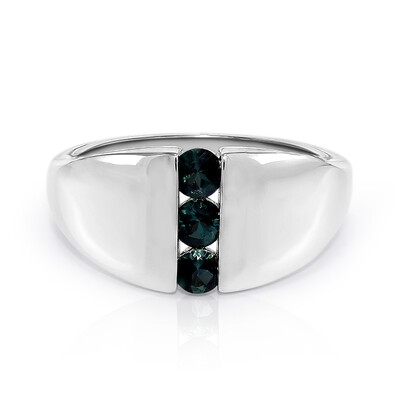 Anello in argento con Indicolite