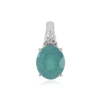 Ciondolo in argento con Grandidierite