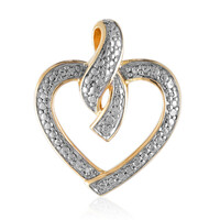 Ciondolo in argento con Diamante PK (I)