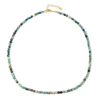 Collana in argento con Crisocolla