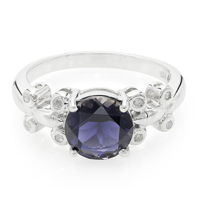 Anello in argento con Iolite Ceylon