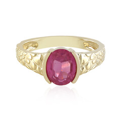 Anello in argento con Zaffiro Rosa del Madagascar