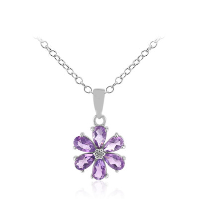 Collana in argento con Ametista
