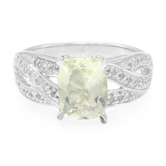 Anello in argento con Ortoclasio