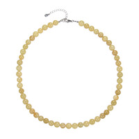 Collana in argento con Eliodoro