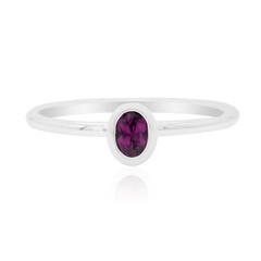 Anello in argento con Rodolite