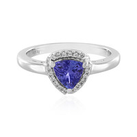 Anello in argento con Tanzanite