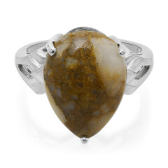 Anello in argento con Quarzo Dinosauro