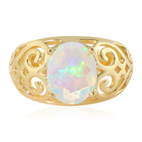 Anello in argento con Opale di Welo