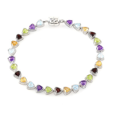 Bracciale in argento con Ametista Zambiana