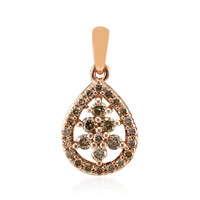 Ciondolo in oro con Diamante Rose de France SI1 di Argyle