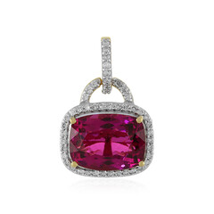 Ciondolo in oro con Rubellite (AMAYANI)
