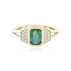 Anello in oro con Indicolite (Adela Gold)