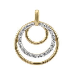 Ciondolo in argento con Diamante SI1 (G)