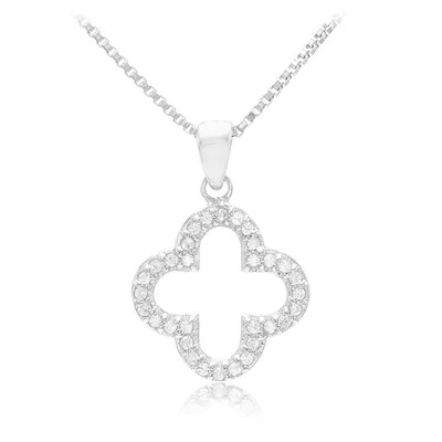 Collana in argento con Zircone