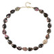 Collana in argento con Rodonite