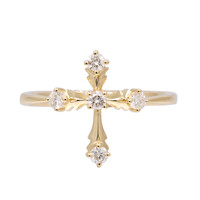 Anello in oro con Diamante I1 (H) (CIRARI)