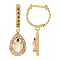 Orecchini in argento con Opale di Welo