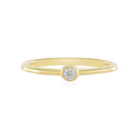 Anello in argento con Diamante I2 (H)