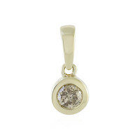 Ciondolo in oro con Diamante Champagne I4