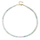 Collana in argento con Berillo Fancy
