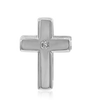 Ciondolo in argento con Topazio Bianco