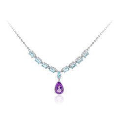 Collana in argento con Ametista