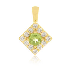 Ciondolo in argento con Peridoto