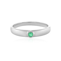 Anello in argento con Smeraldo Colombiano