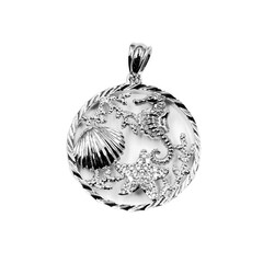 Ciondolo in argento con Zircone