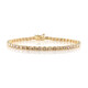 Bracciale in oro con Diamante Champagne I2 (de Melo)