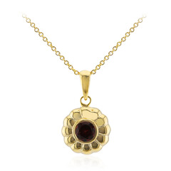 Collana in argento con Granato Mozambico